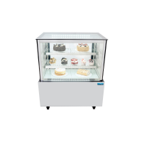 Picture of UNIFROST HGP90W SQUARE WHITE SHOWCASE 900MM