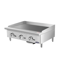 Picture of COOKRITE CGR910 GAS GRIDDLE NAT GAS (INCLUDES LPG KIT) 910*725*385MM