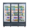 Picture of UNIFROST HVR33B 3 DOOR HINGED DISPLAY REFRIGERATOR  5 SHELVES PER DOOR 1880*720*2045 GRAPHITE BLUE