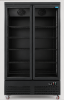 Picture of UNIFROST HVR21B 2 DOOR HINGED DISPLAY REFRIGERATOR  5 SHELVES PER DOOR 1000*720*2000 GRAPHITE BLUE