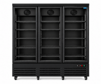 Picture of UNIFROST HVR33B 3 DOOR HINGED DISPLAY REFRIGERATOR  5 SHELVES PER DOOR 1880*720*2045 GRAPHITE BLUE